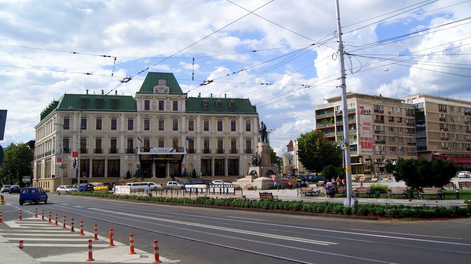 IASI Plaza de la Unio╠ün de Iasi Rumani╠üa