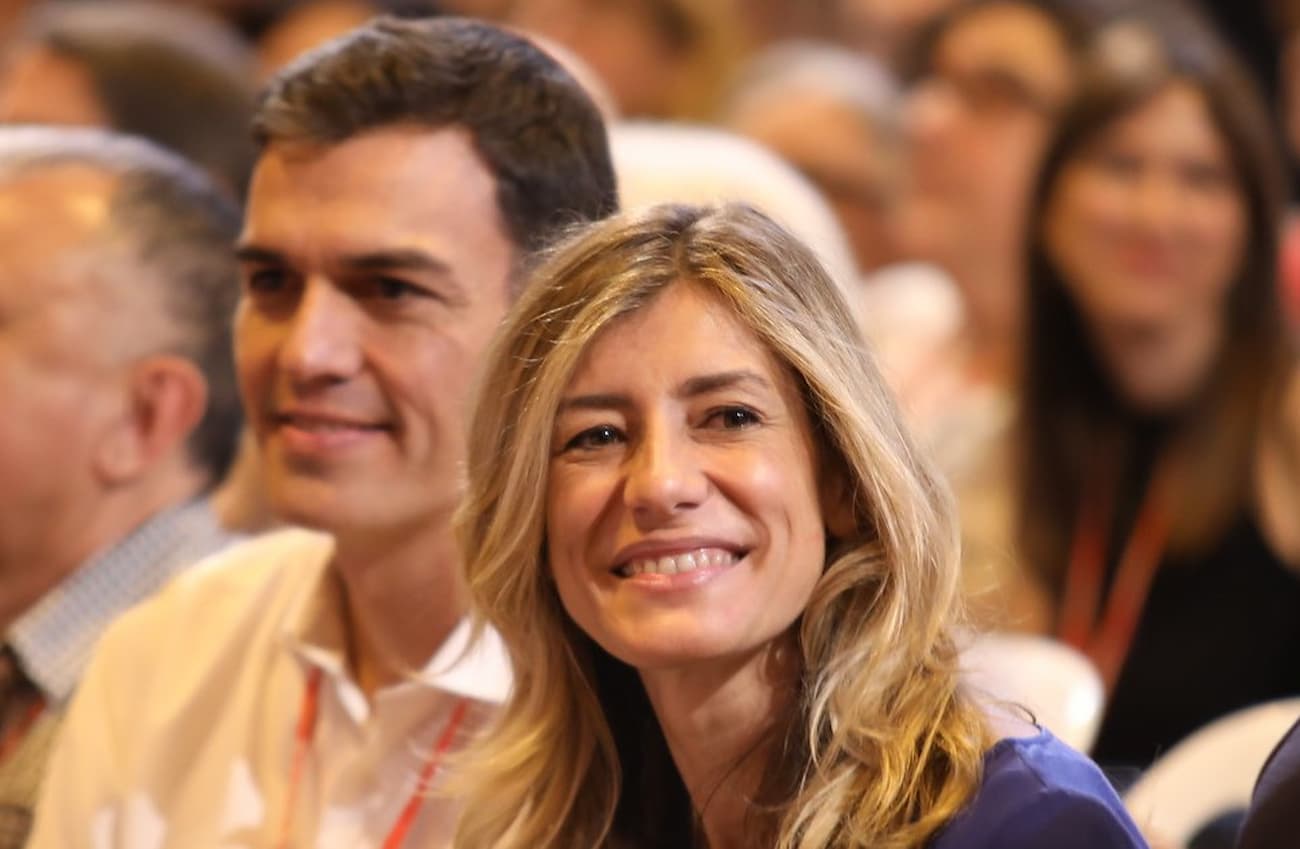 Begoña Gomez y Pedro Sanchez.