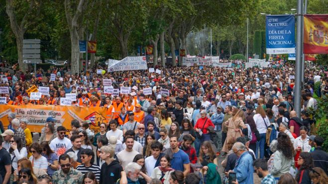 Manifestación de Madrid por el Derecho de la Vivienda | Foto: Agustín Millán