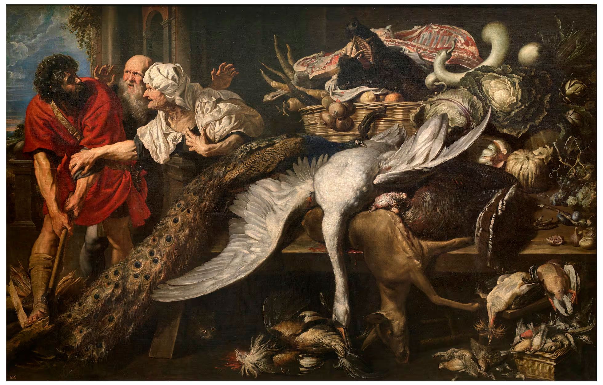 'Filopómenes descubierto' (1609 10) de Rubens y Frans Snyders