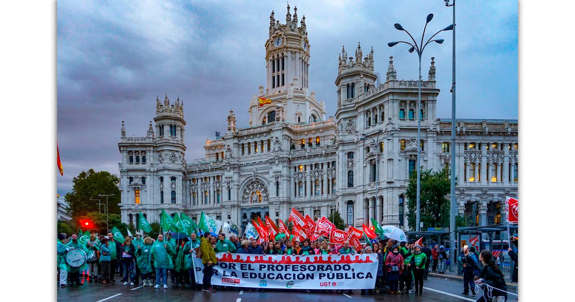 Gran manifestación por el profesorado, por la pública, foto Agustín Millán