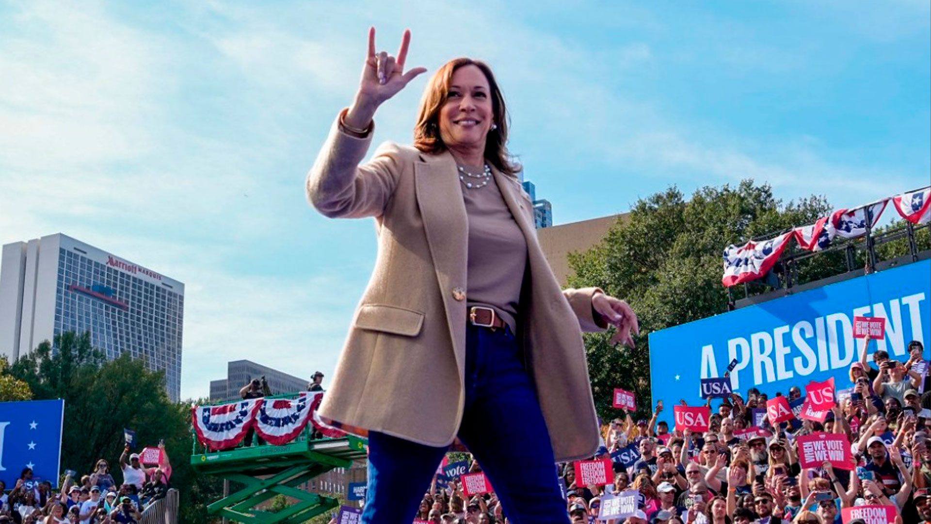  Kamala Harris desafía a Trump en Iowa con un repunte inesperado a pocas horas de las elecciones