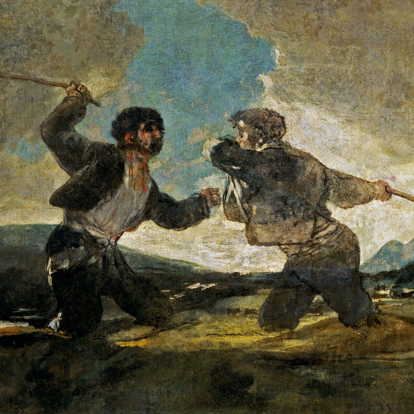 Duelo a garrotazos, Goya