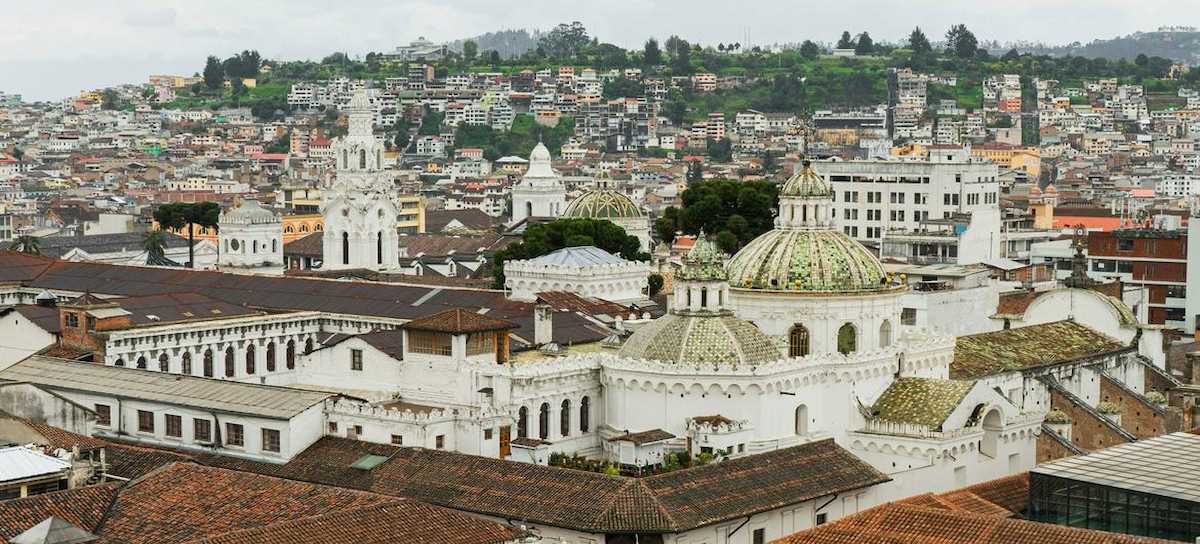 Centro histórico de Quito, capital de Ecuador. | Foto: Unsplash/Kiyoshi