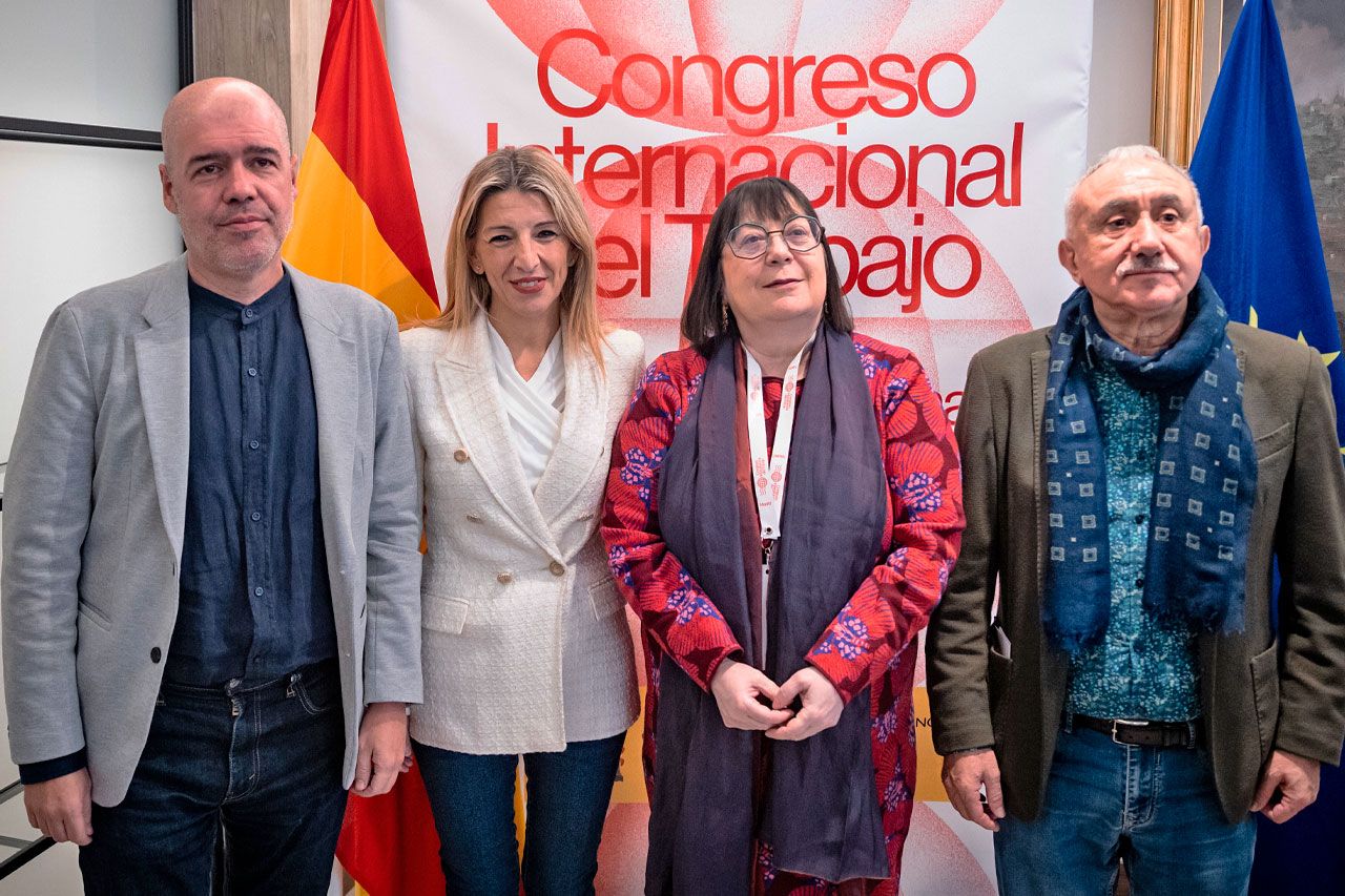 CCOO y UGT denuncian al PPE por 'maniobras sucias' usando la catástrofe de Valencia para bloquear a Teresa Ribera