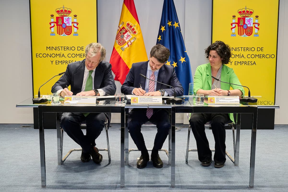 Firma Iberdrola BEI Ministerio