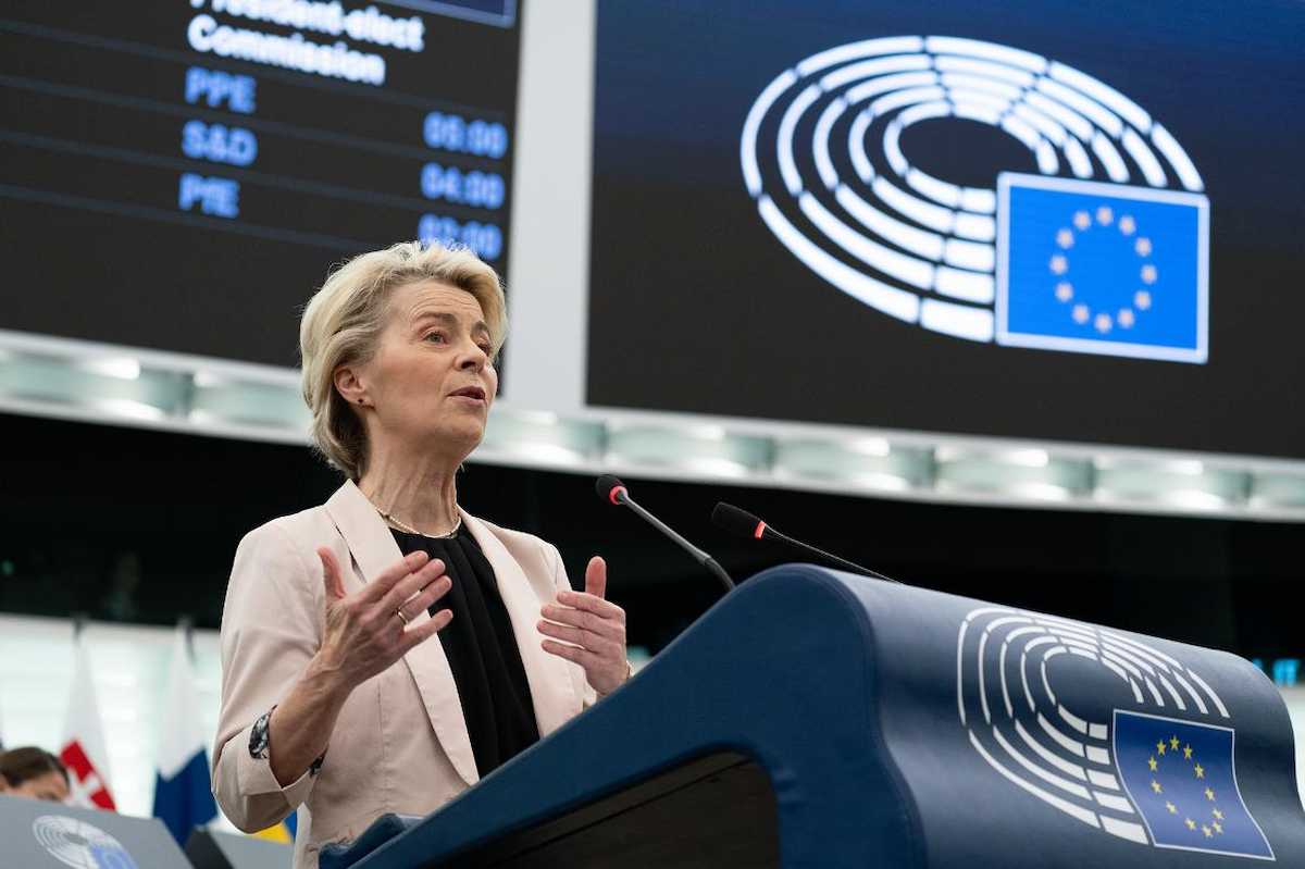 Tras la elección por el Parlamento, la nueva Comisión von der Leyen asumirá sus funciones el 1 de diciembre. | Foto: European Union, 2024 - EP