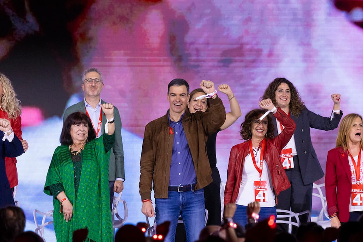 Congreso PSOE Sanchez Internacional