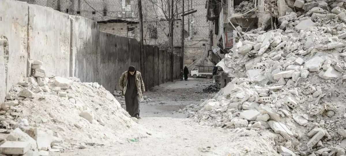 La ciudad de Aleppo en febrero de 2023 tras los ataques. | Foto:  UNOCHA