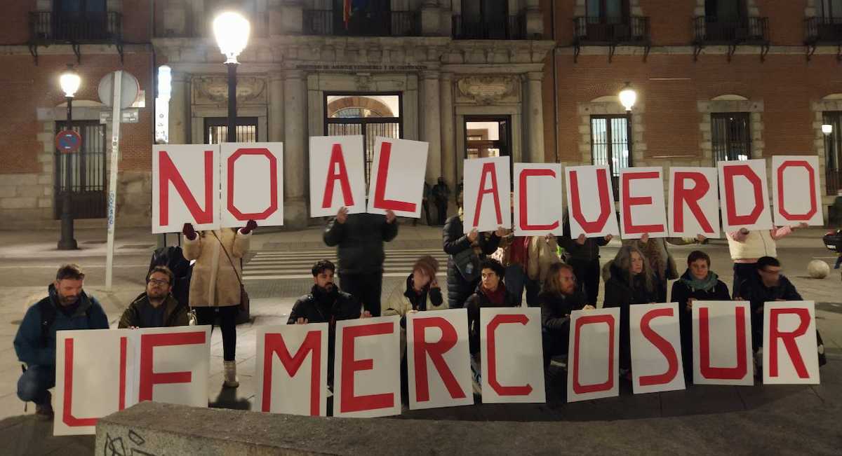 "El acuerdo comportará grandes beneficios para las multinacionales a un gran coste humano y ambiental", según ecologistas y sector rural. | Foto: Ecologistas en Acción