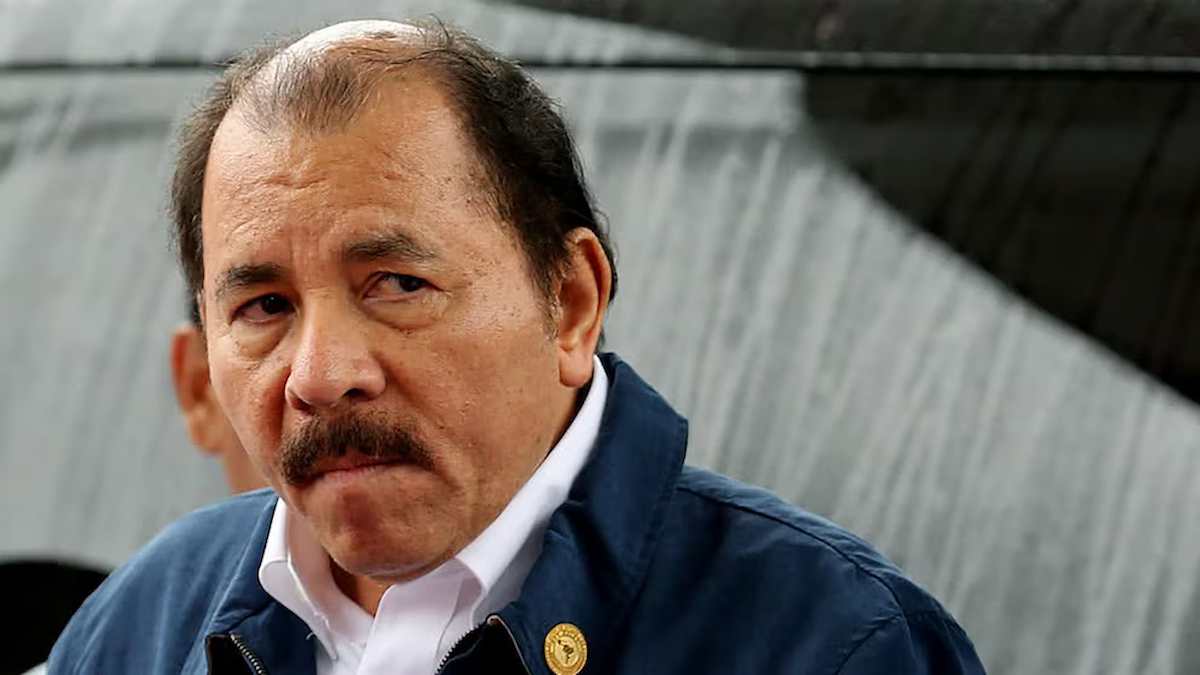 Daniel Ortega, presidente de Nicaragua en una imagen de archivo.