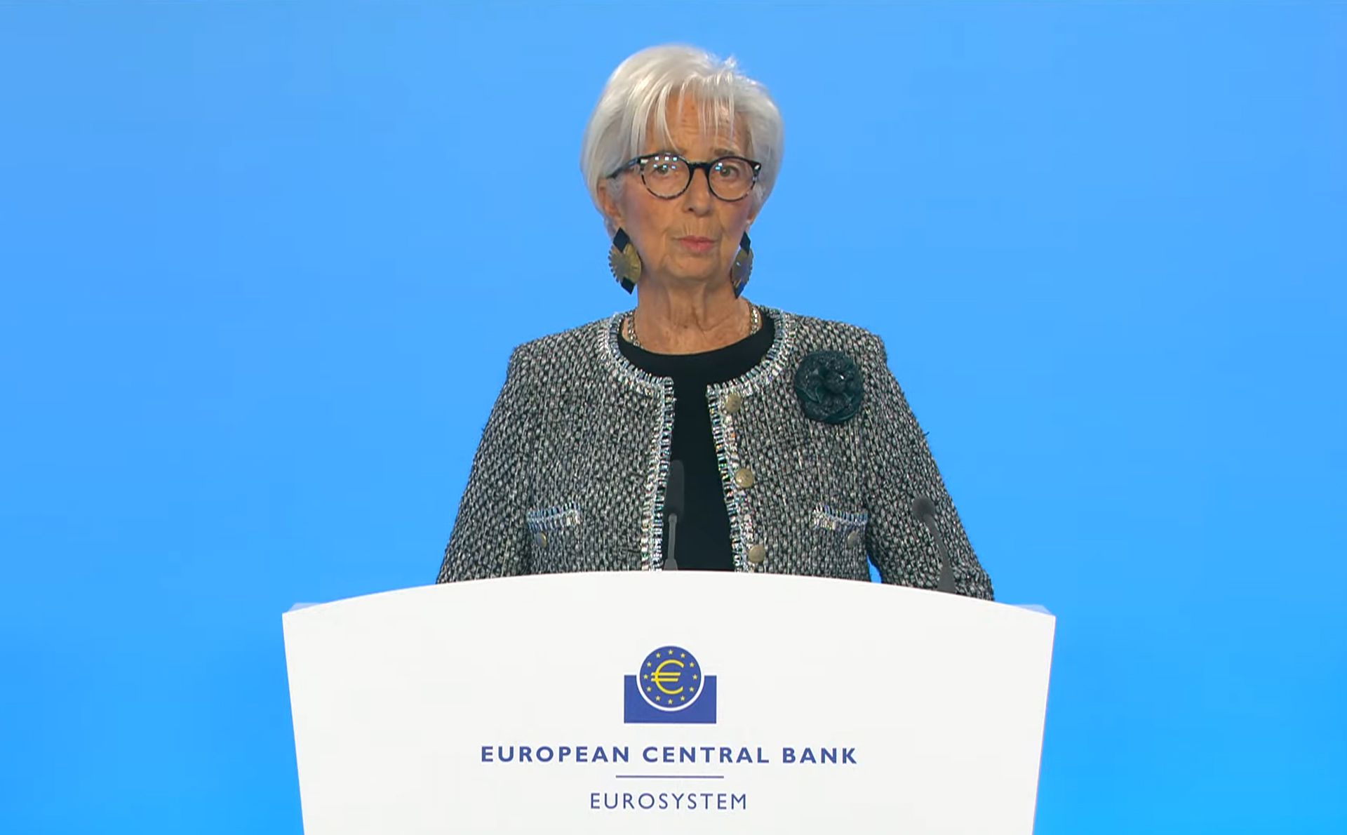 Christine Lagarde, presidenta del Banco Central Europeo