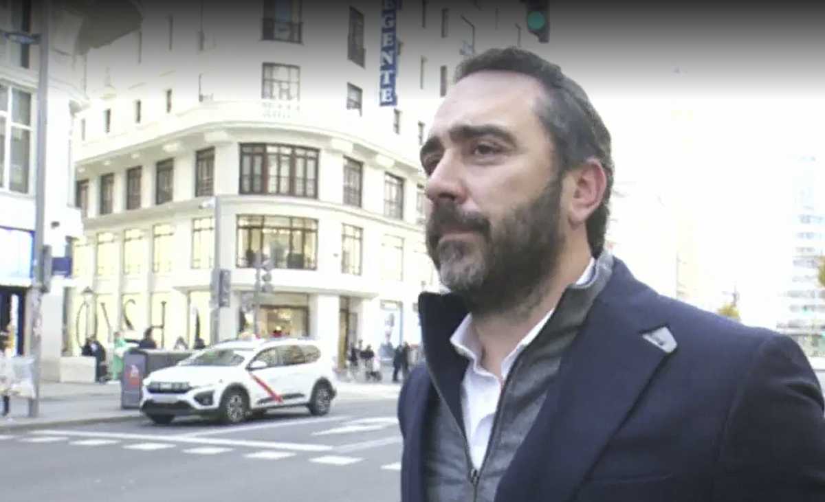 Aldama a la salida del Supremo.