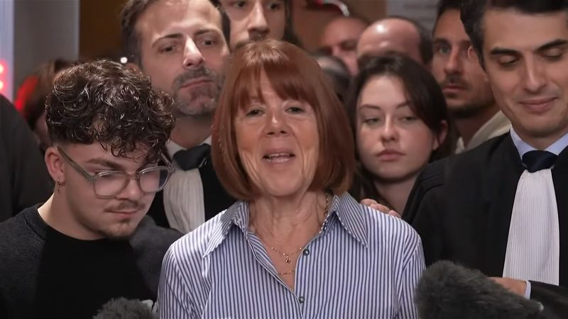 Gisèle Pelicot: "no me arrepiento de dar la cara" afirma tras la condena a su marido