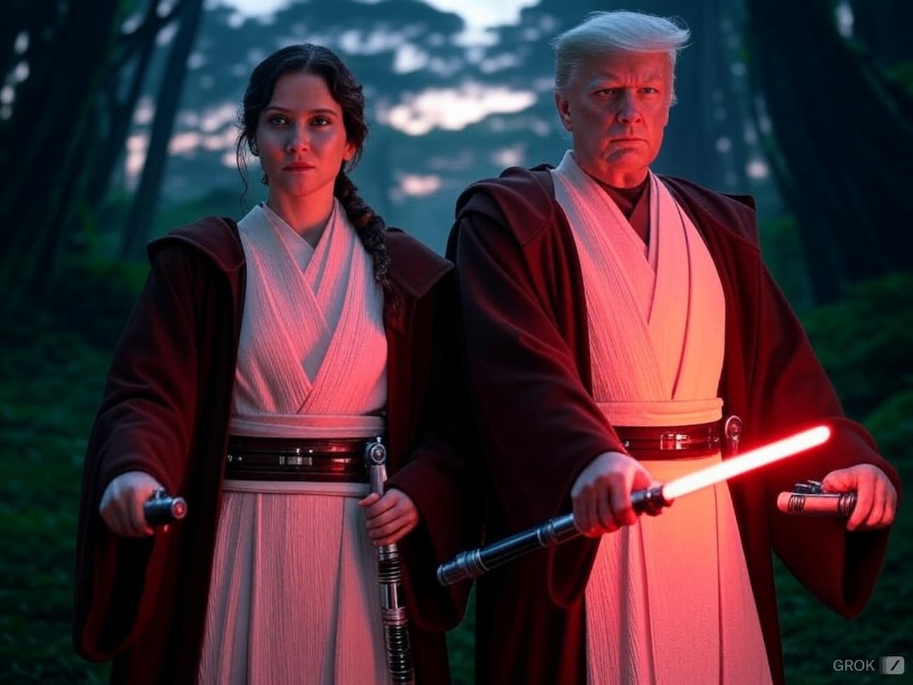 Ayuso Trump Jedis