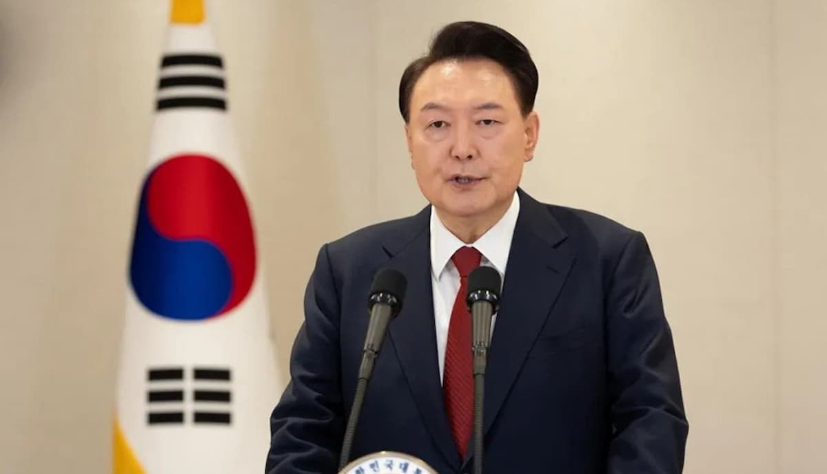 El presidente de Corea del Sur, Yoon Suk Yeol. | Foto: Korean Presidential Office