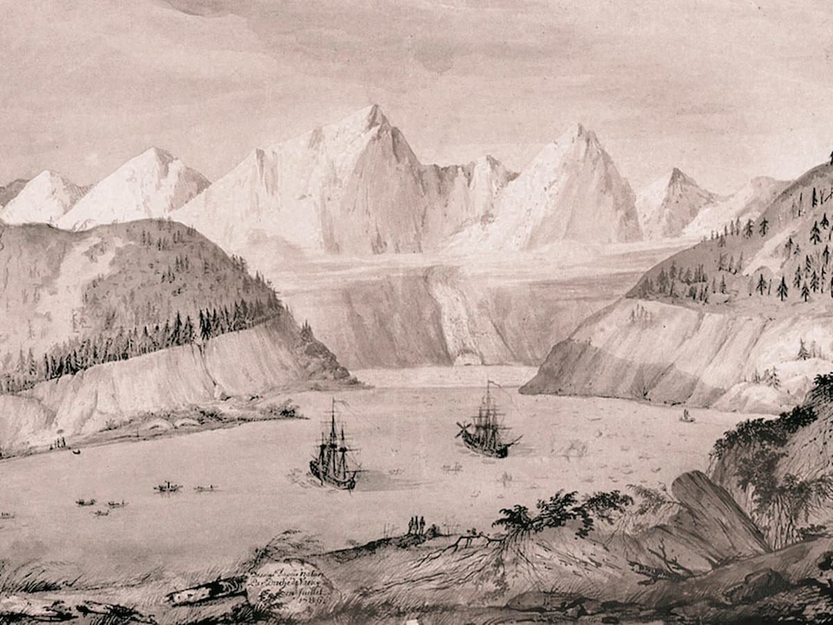 El primer inventario de "megatsunamis" trata el caso de Bahía de Lituya (Alaska 1786). Alrededor, señales dejadas en las ladeas arrasadas por un megatsunami. | Foto: CSIC