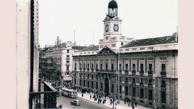 El edificio de la DGS en la Puerta del Sol de Madrid