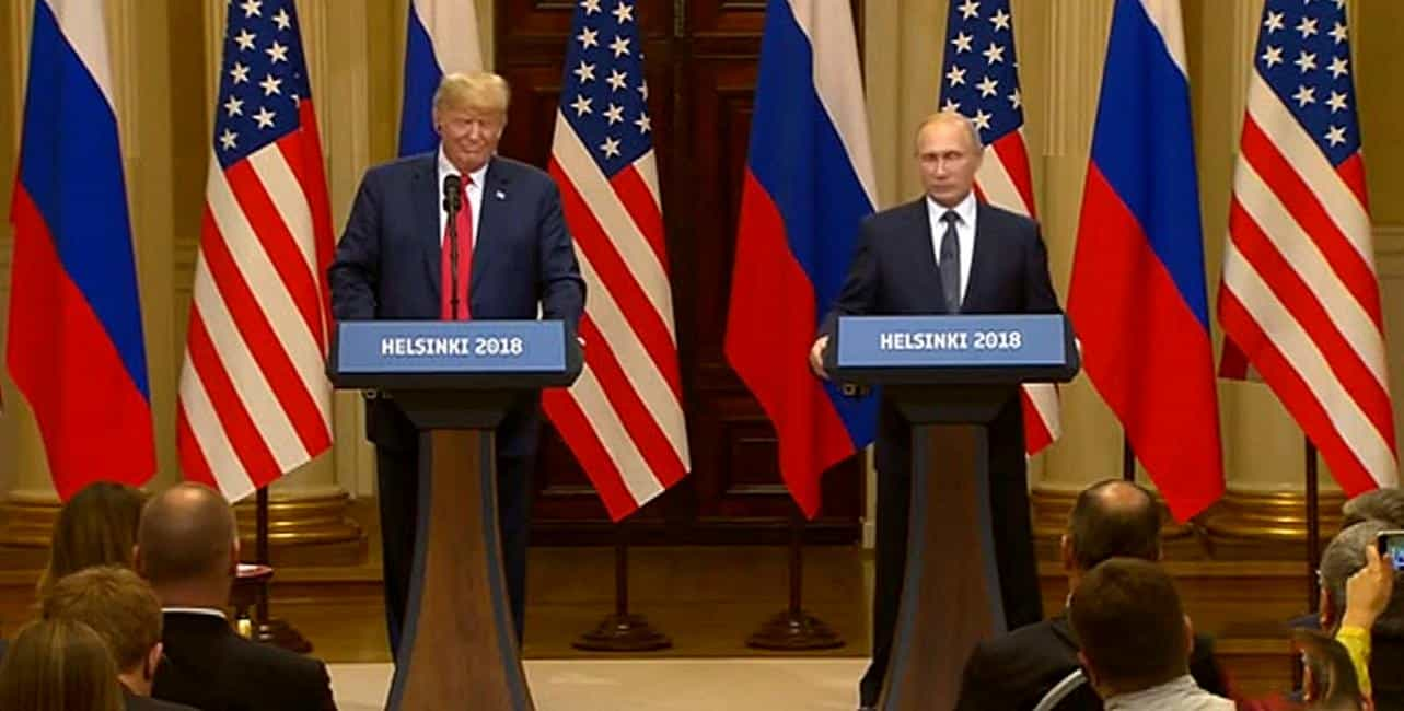 Trump y Putin en una imagen de archivo.