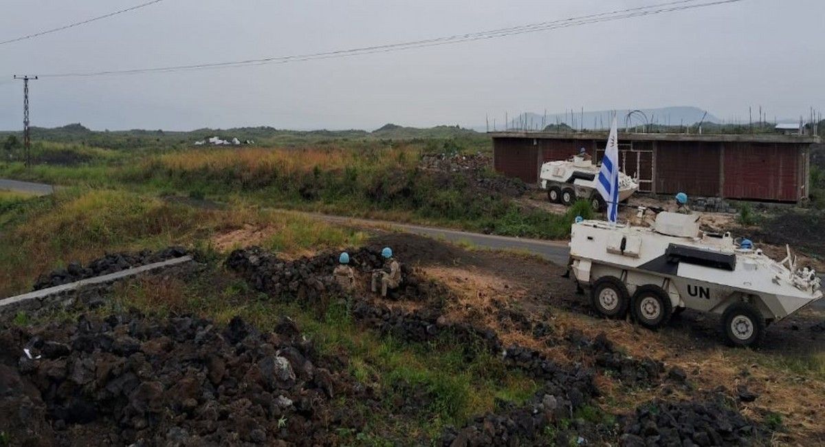 La misión de mantenimiento de la paz de la ONU en la RDC, MONUSCO, mantiene su posición de ayudar a las fuerzas armadas nacionales a repeler al grupo armado M23 y proteger a la población civil en el este del país. | Foto: MONUSCO