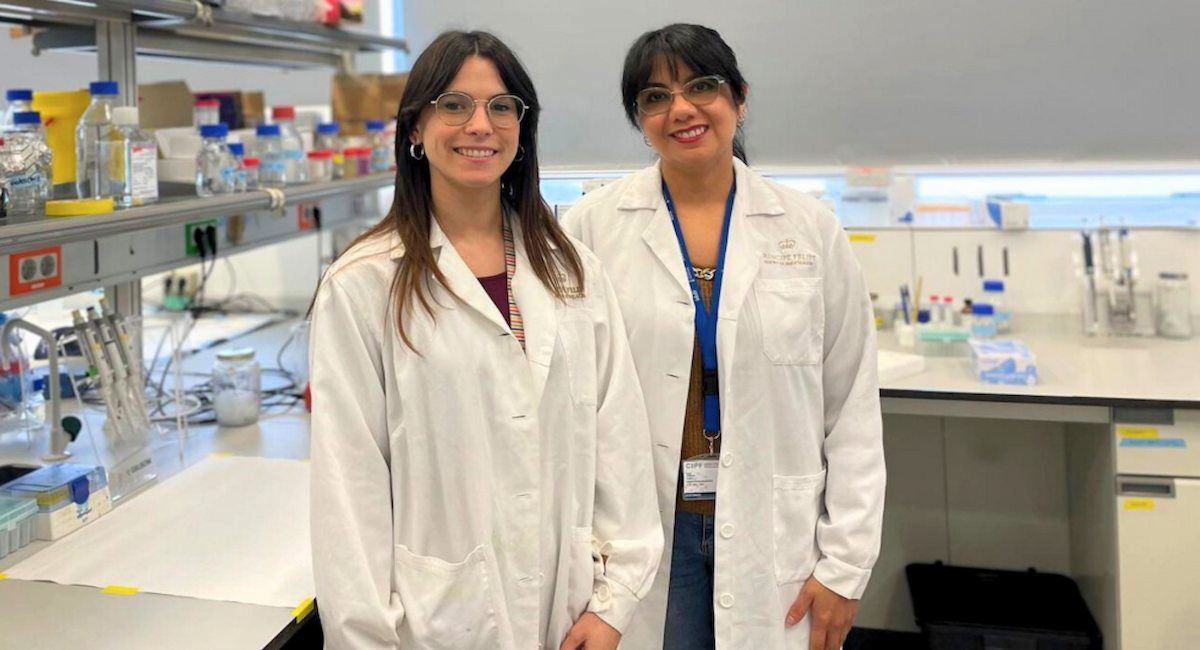 Erika Pineda Ramírez y Alba García-Fernández, investigadoras del NanoGlue