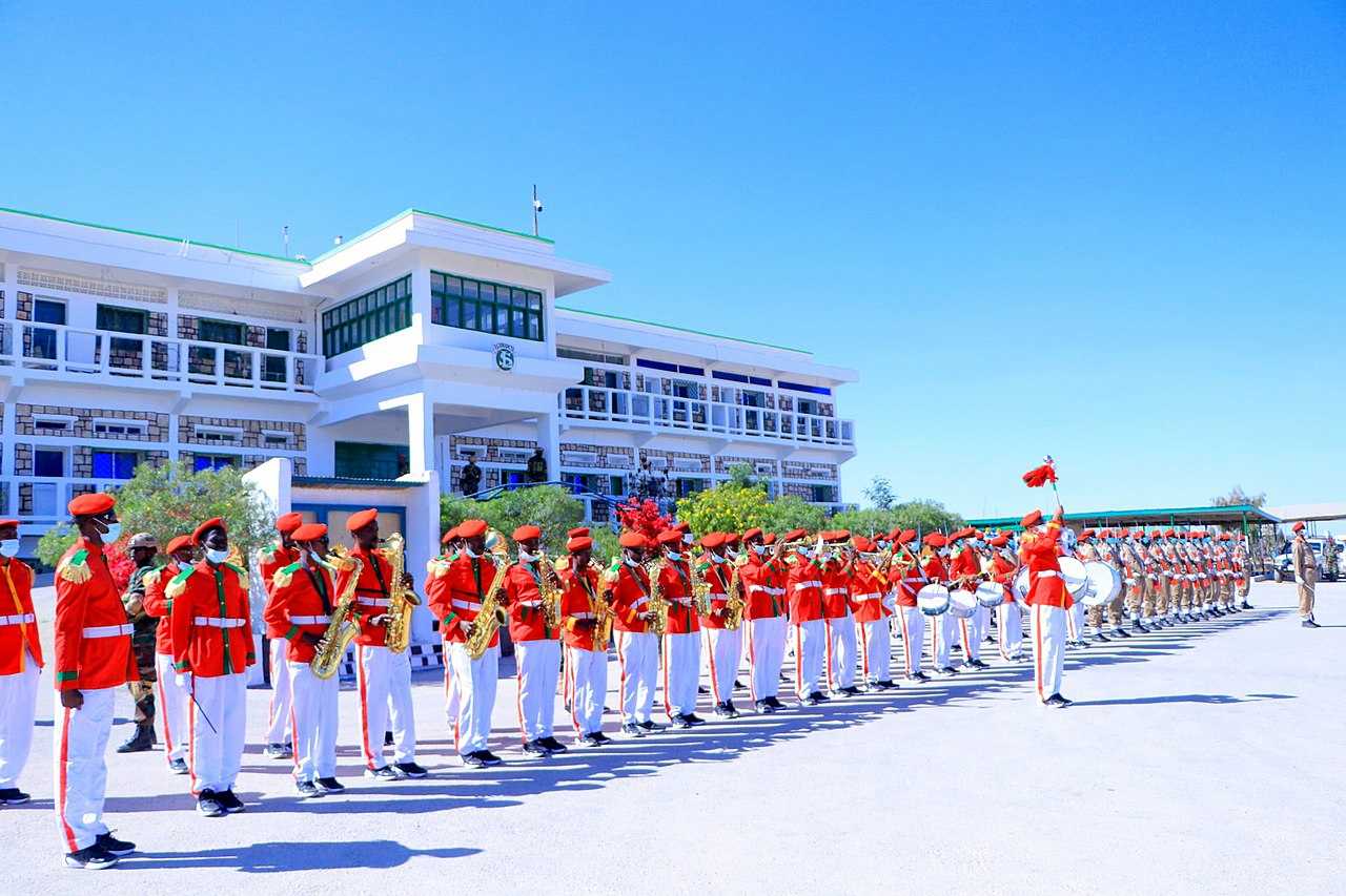 Conmemoración del 27 aniversario de la creación del Ejército Nacional de Somalilandia.