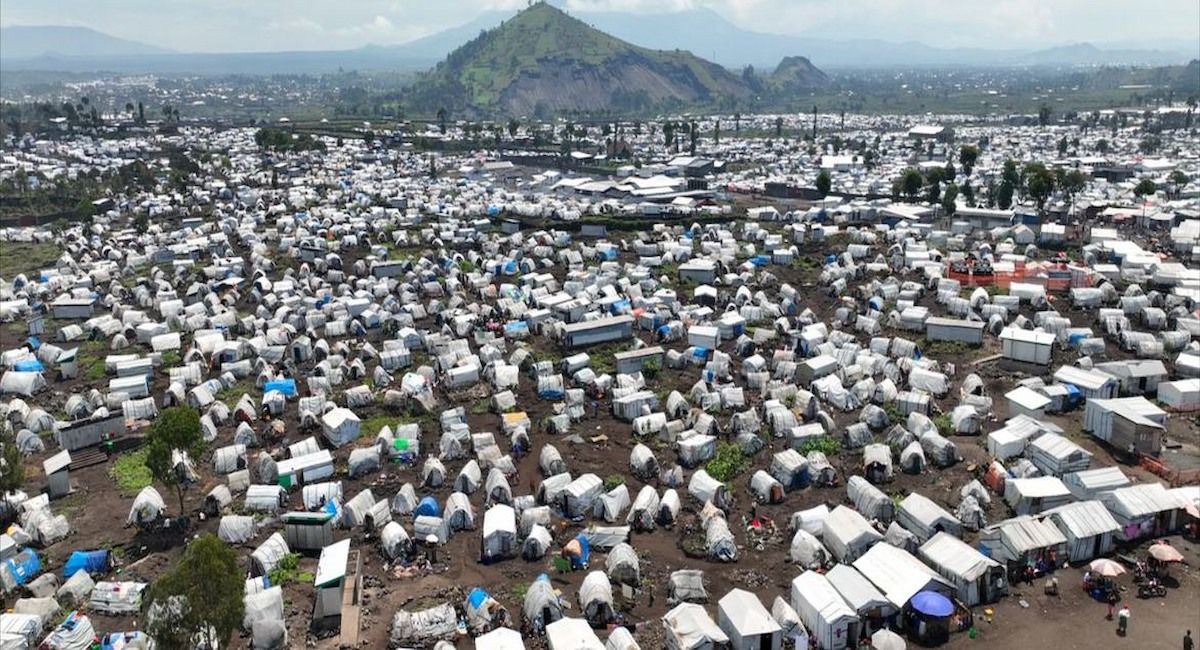 Este campamento al este de la República Democrática del Congo ofrece seguridad a una parte de los siete millones de desplazados en el país. | Foto: PMA