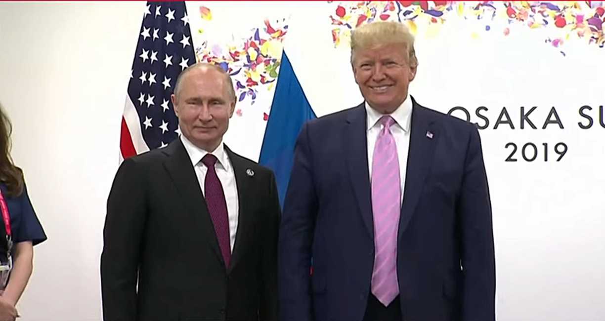 Putin y Trump en una imagen de archivo.