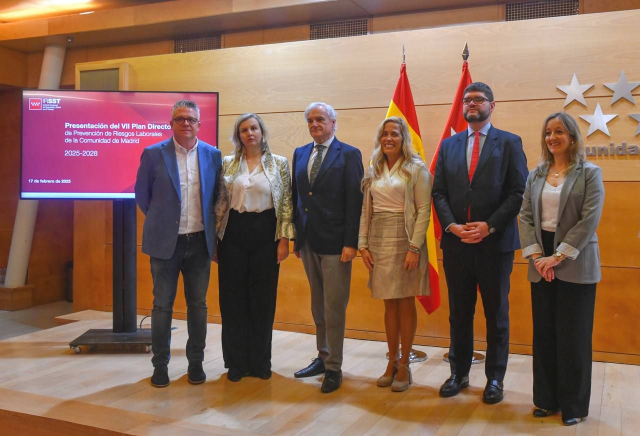 Madrid refuerza su compromiso con la seguridad laboral con el VII Plan Director