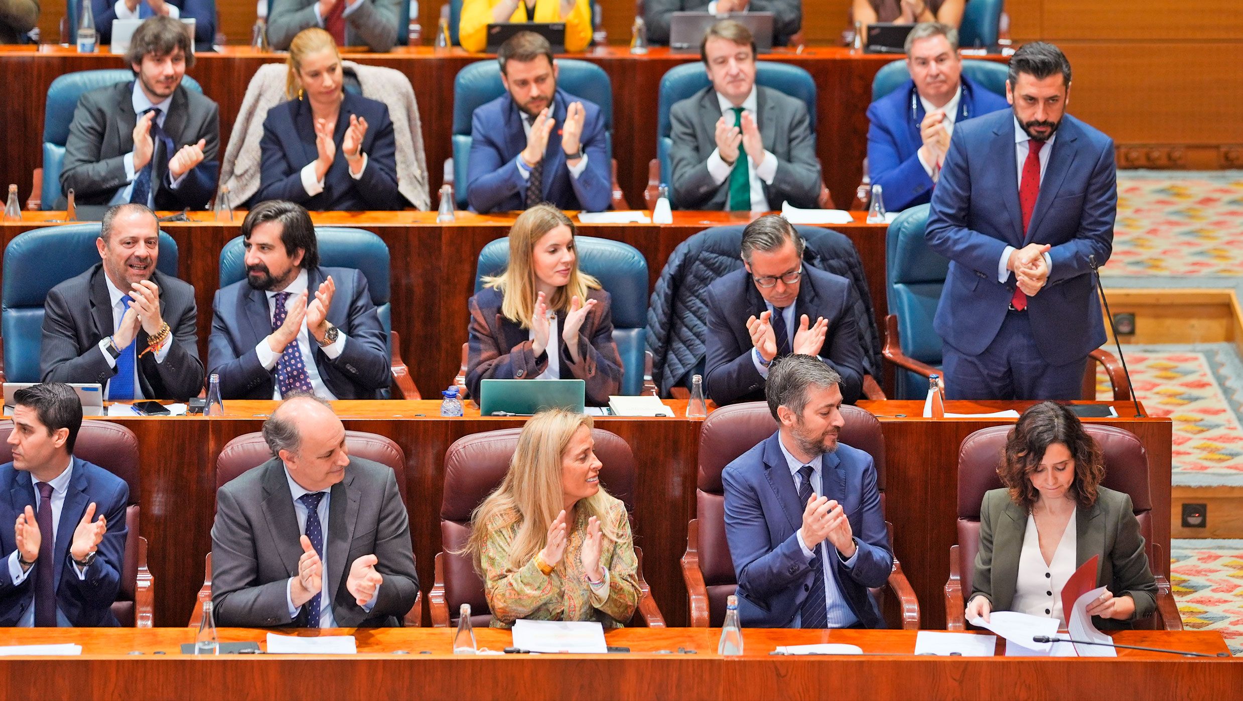 Isabel Díaz Ayuso interviene en el Pleno de la Asamblea, foto CAM