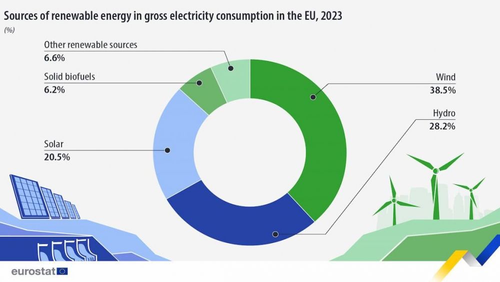 sources renewable energy electricity consumption 2023