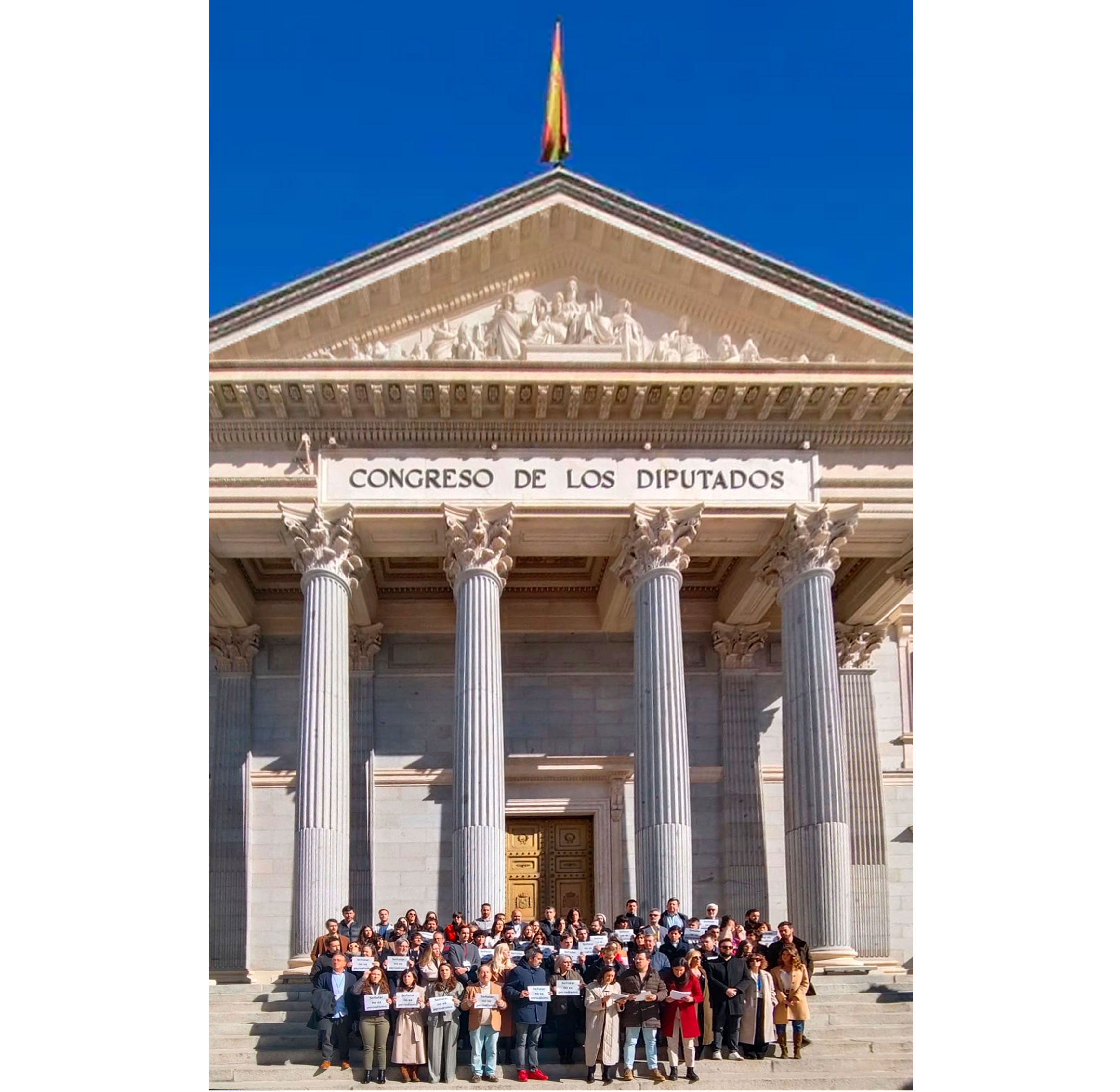 Concentración este miércoles frente al Congreso de los Diputados de los y las periodistas parlamentarios y parlamentarias 1 Concentración este miércoles frente al Congreso de los Diputados de los y las periodistas parlamentarios y parlamentarias 1