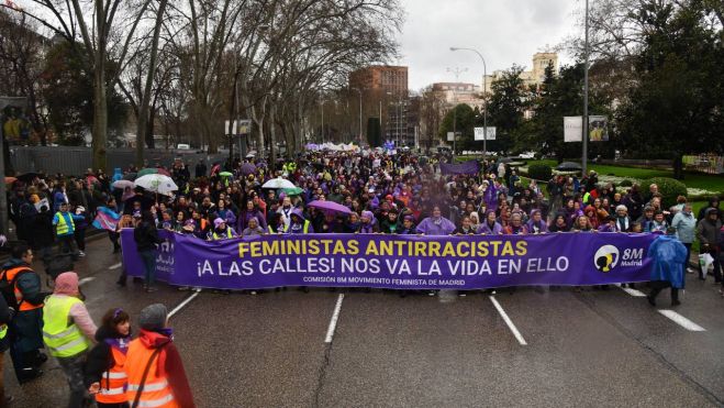 Manifestación en Madrid por el Día de la Mujer, foto Agustín Millán