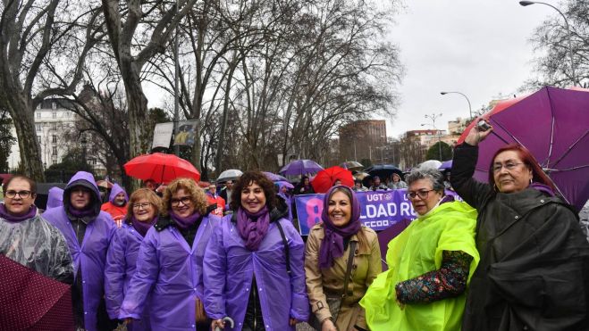 Manifestación en Madrid por el Día de la Mujer, foto Agustín Millán