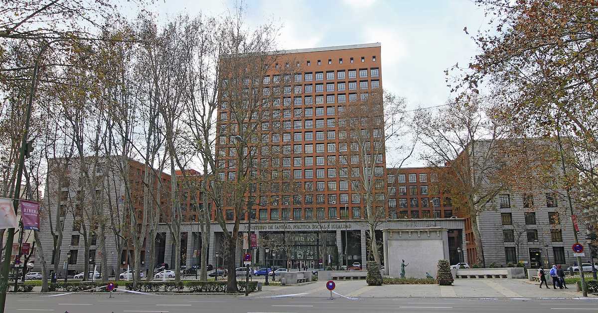 Ministerio de Sanidad en una imagen de archivo.