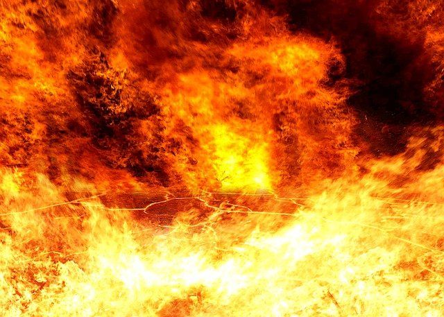 infierno fuego