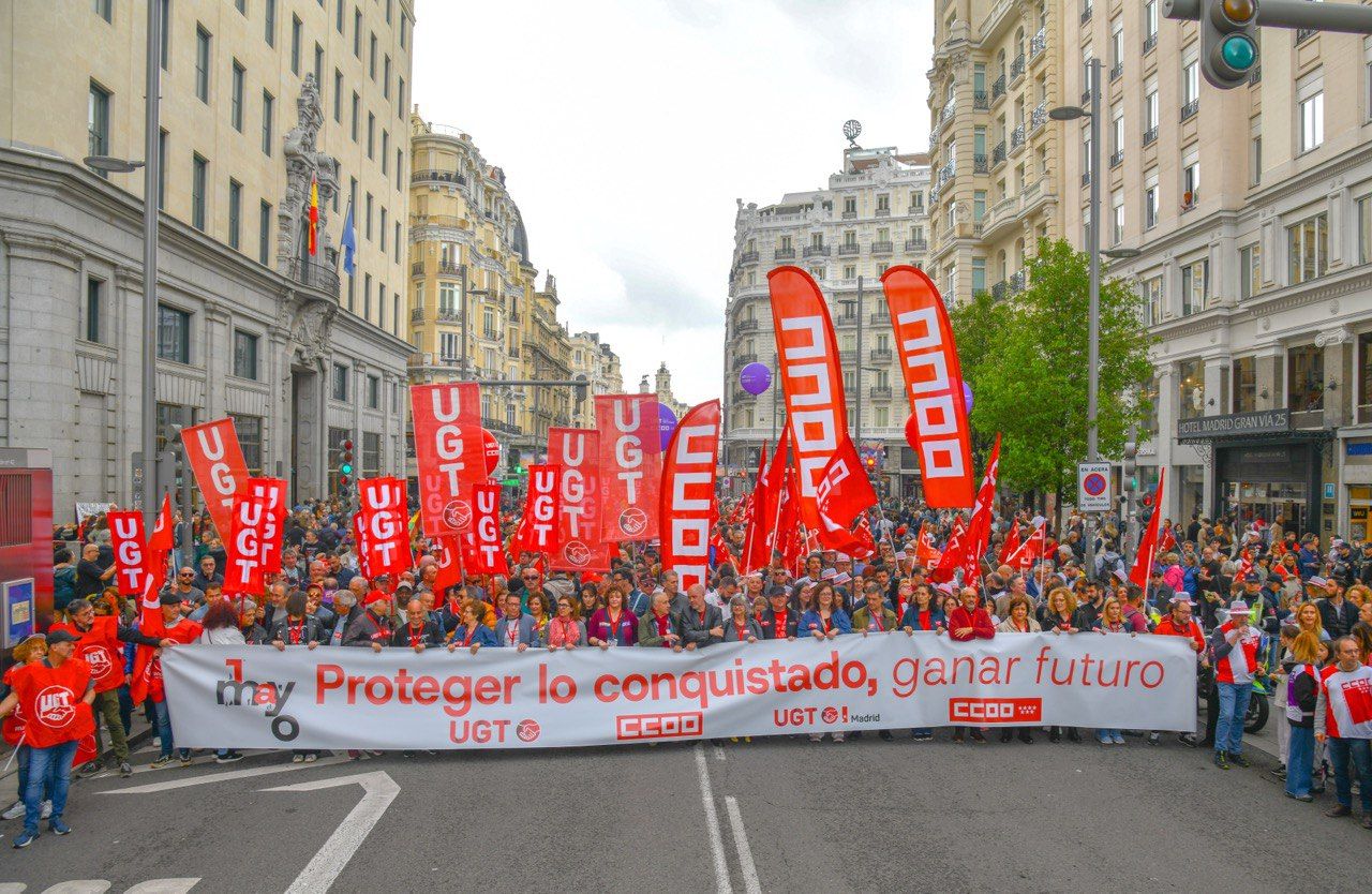 Sindicatos Primero Mayo 25