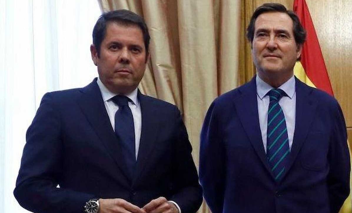 Garamendi y Cuerva mantienen una guerra sin cuartel en la patronal. Imagen CEOE