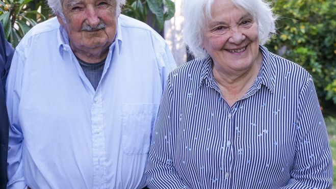 José Mujica y su esposa, Lucía Topolansky José Mujica y su esposa, Lucía Topolansky