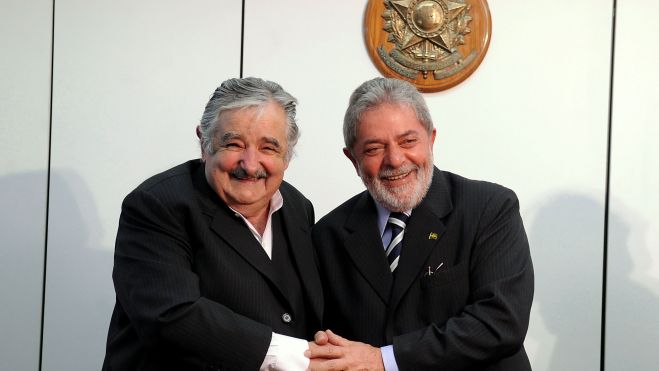 Lula recibe a José Mujica Lula recibe a José Mujica