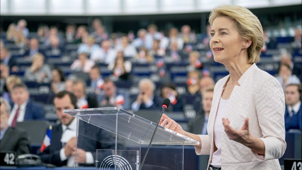 Von der leyen Parlamento