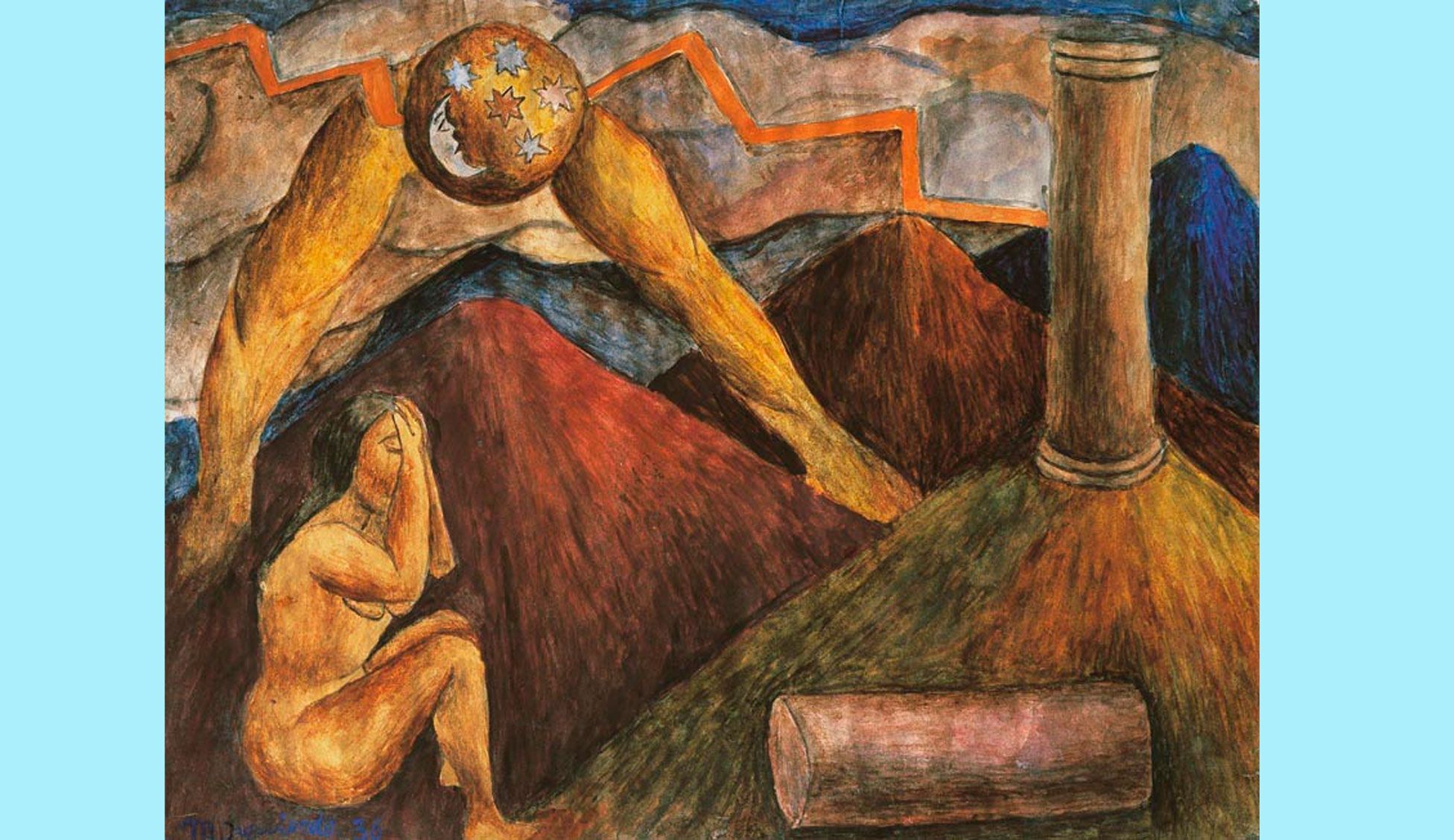 Alegoría del trabajo, 1936 María Izquierdo Alegoría del trabajo, 1936 María Izquierdo