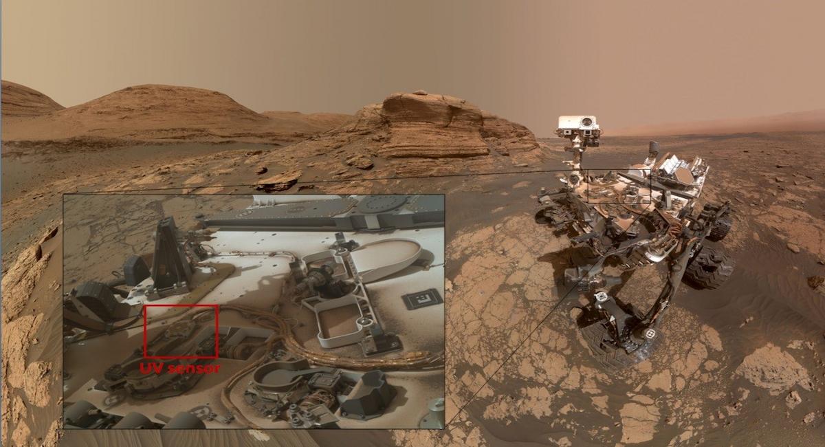 Sensor ultravioleta embarcado en el róver Curiosity de la misión NASA Mars Science Laboratory. | Foto: NASA