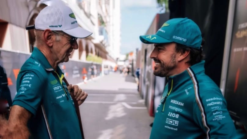 Aston Martin + Newey = Fernando Alonso contento 