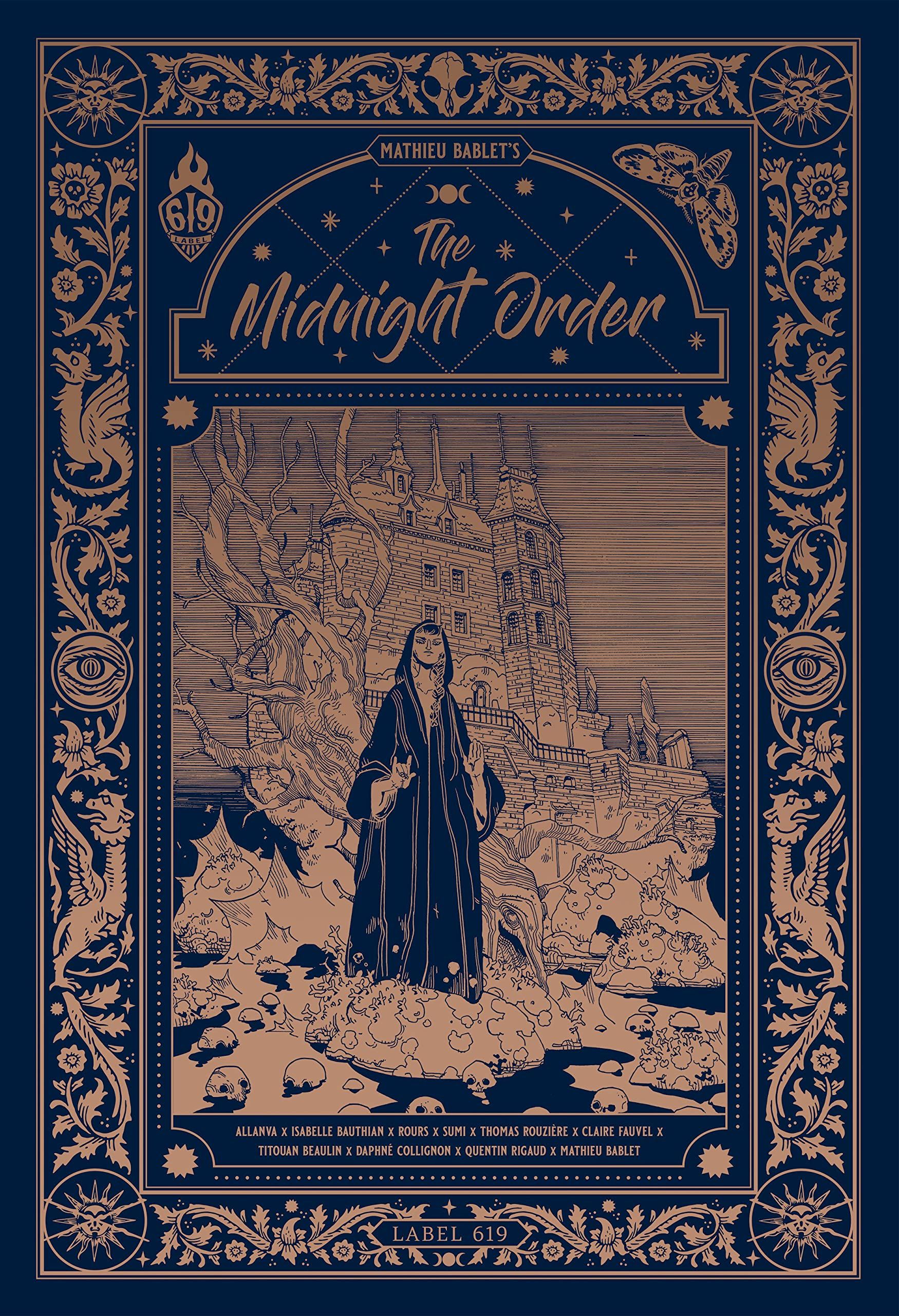 The Midnight Order, de Mathieu Bablet, Allanva, Isabelle Bauthian, Rours, Sumi, Thomas Rouziére, Claire Fauvel, Titouan Beaulin, Daphne Collignon y Quentin Rigaud. Nuevo Nueve, 272 páginas, 35 €. The Midnight Order, de Mathieu Bablet, Allanva, Isabelle Bauthian, Rours, Sumi, Thomas Rouziére, Claire Fauvel, Titouan Beaulin, Daphne Collignon y Quentin Rigaud. Nuevo Nueve, 272 páginas, 35 €.