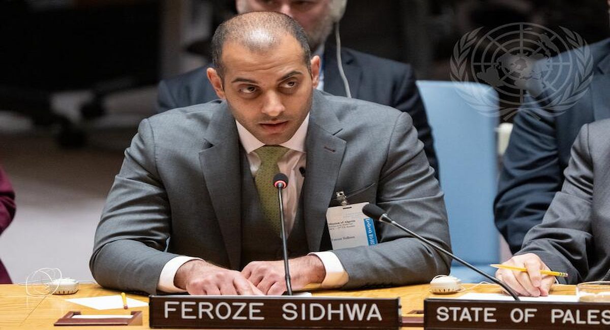 El cirujano Feroze Sidhwa durante su intervención ante el Consejo de Seguridad. | Foto: ONU