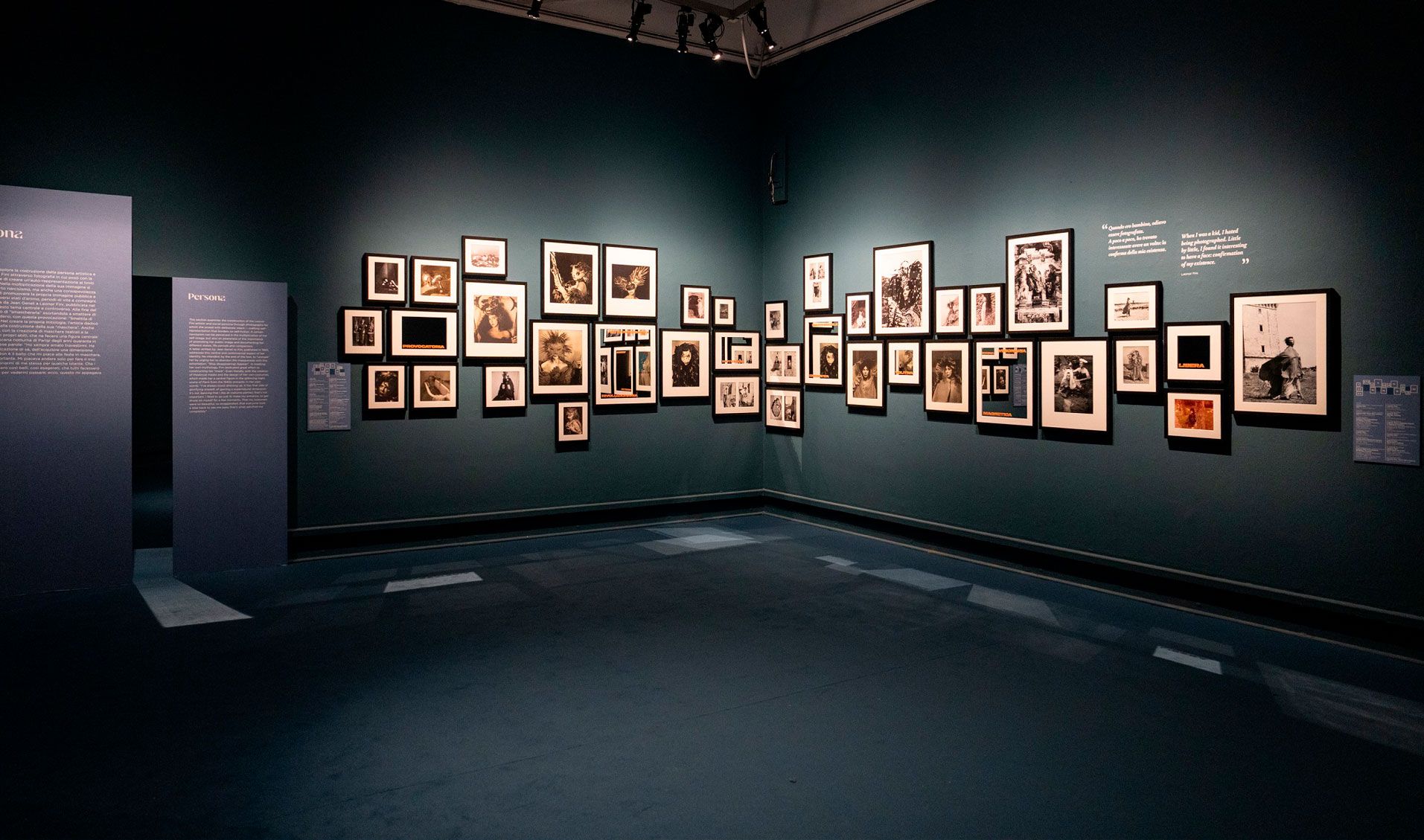 I am LEONOR FINI, exposición Palazzo Reale Milano, Italia I am LEONOR FINI, exposición Palazzo Reale Milano, Italia