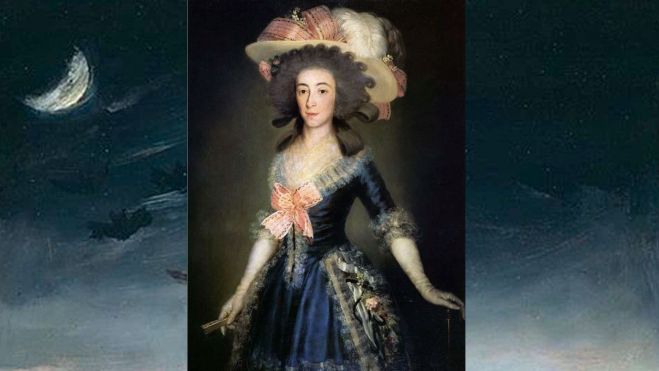 Francisco Goya, María Josefa Pimentel, duquesa de Osuna , óleo sobre lienzo, 1785 Francisco Goya, María Josefa Pimentel, duquesa de Osuna , óleo sobre lienzo, 1785