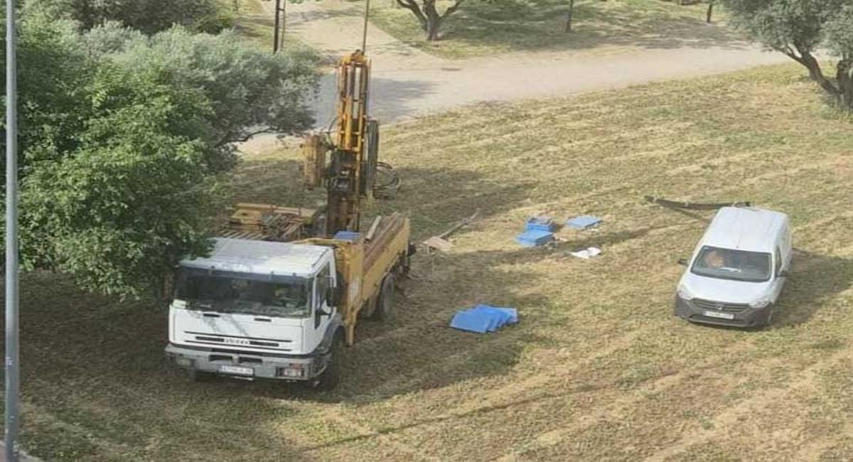 Movimientos en el Parque de los Olivos de Móstoles denunciados por Ecologistas en Acción.