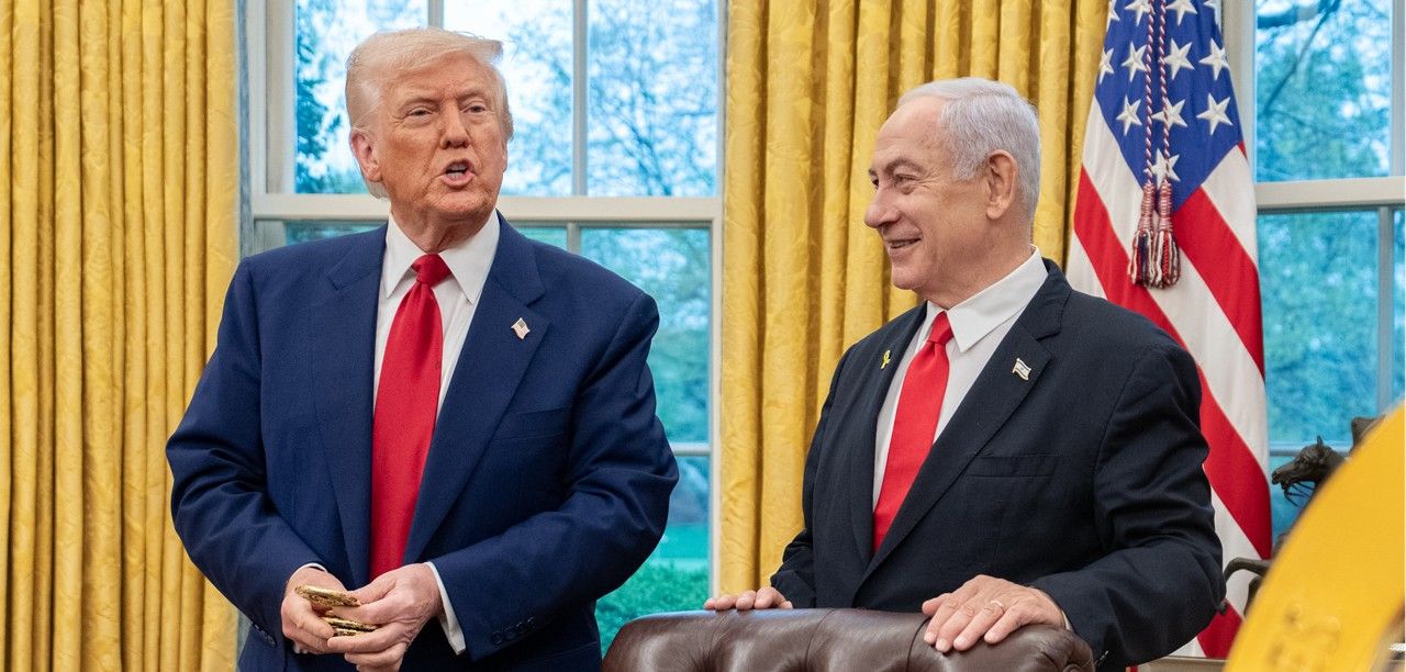 Trump Netanyahu negocio genocidio